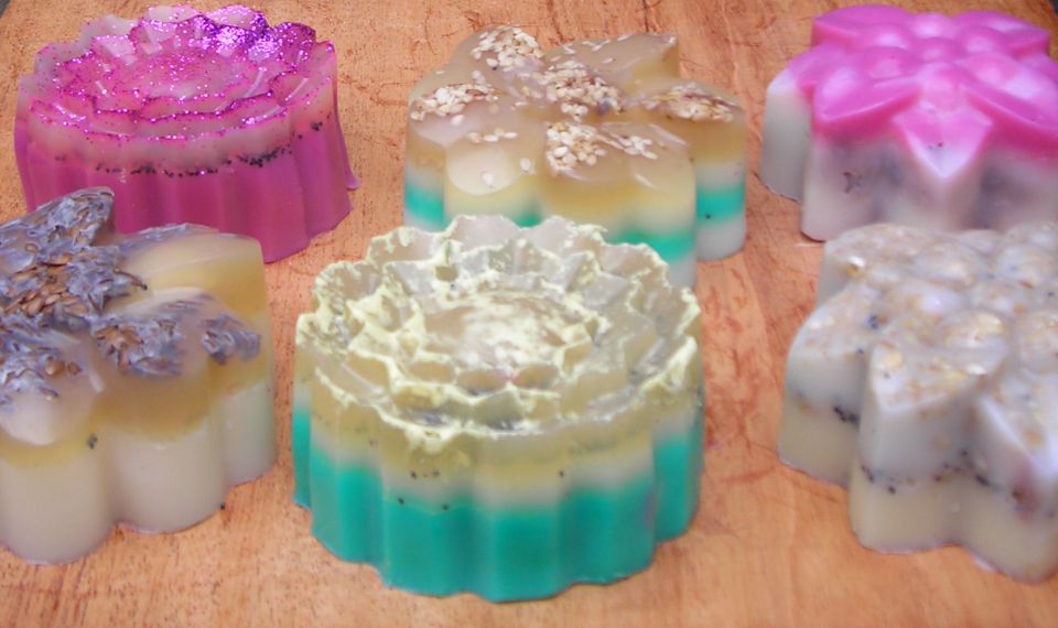 Jabones Naturales De Glicerina carbón activado avena