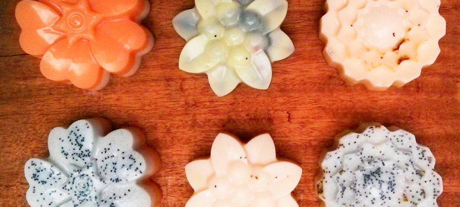 Jabón de glicerina con manteca de mango