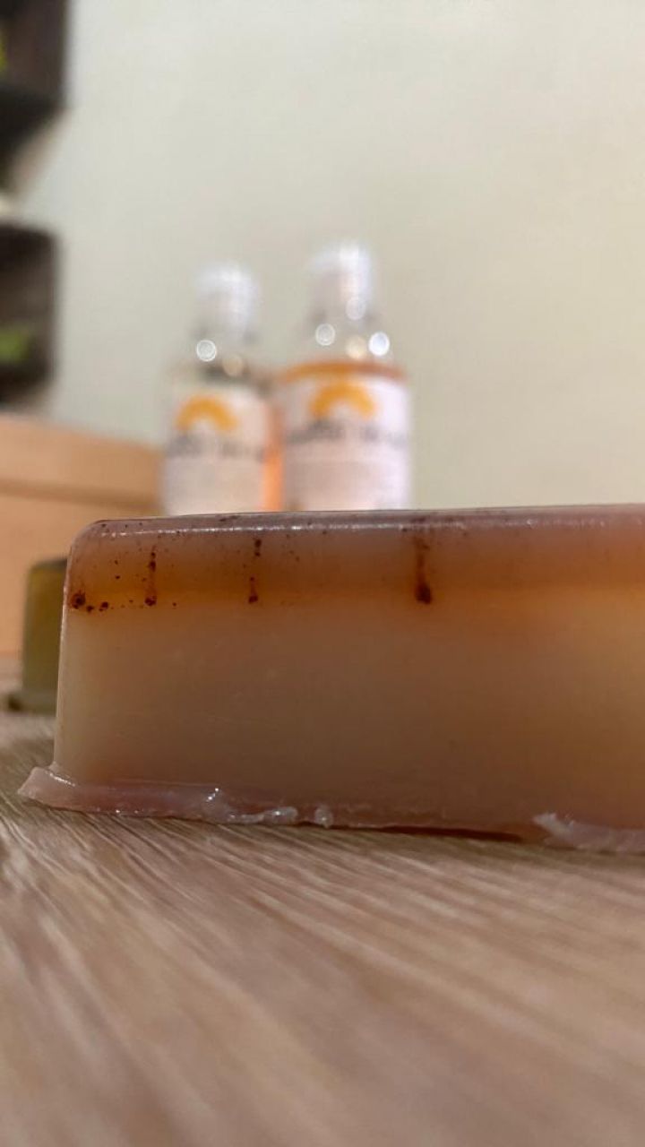 Shampoo natural sin sal o parabenos.